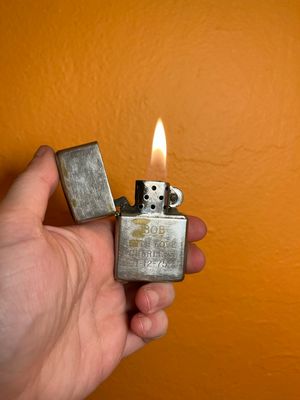 1974 Customized ‘Bob With Love Charlene 1/12/1975’ Zippo Lighter
