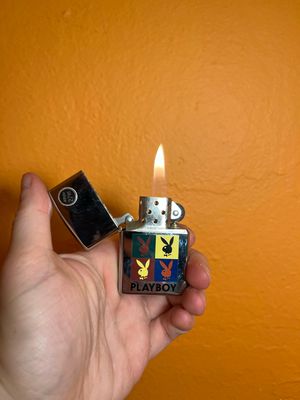 1999 Playboy Bunny Logo Warhol Style Pop Art Zippo Lighter