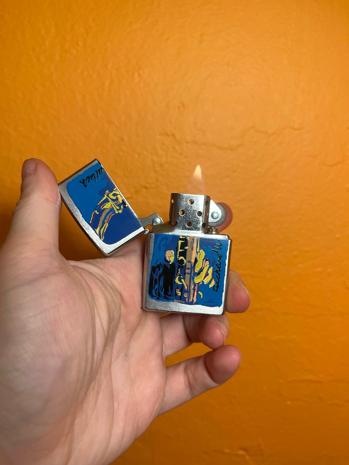 1997 Richard Williams Saxophone Zippo Lighter