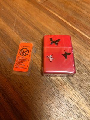 1999 Camel Damien Hurst Butterfly Limited Edition Zippo Lighter