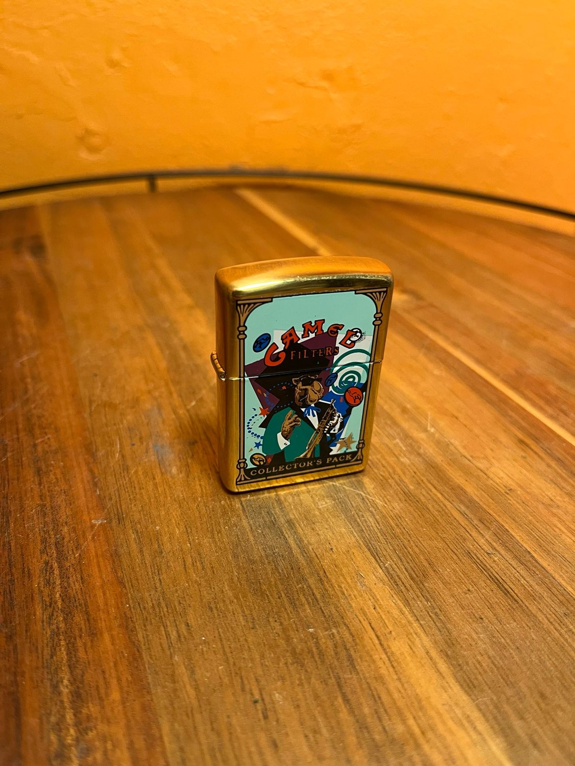 1998 Camel Smokin Joe Mardi Gras Zippo Lighter