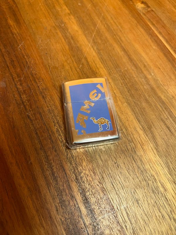 1998 Blue Camel Sealed Unstruck Zippo Lighter