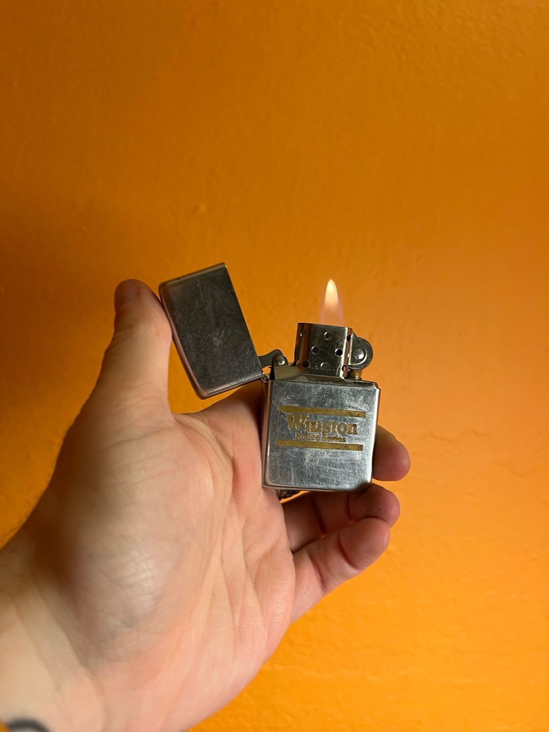 1984-85 Winston Rodeo Series Zippo Lighter