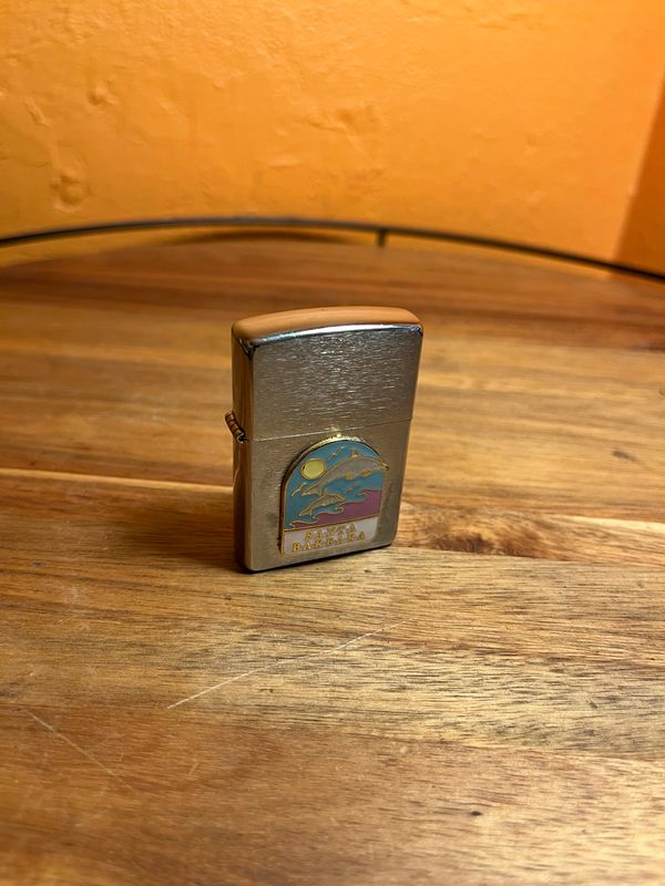 2002 Santa Barbara Dolphins Souvenir Zippo Lighter