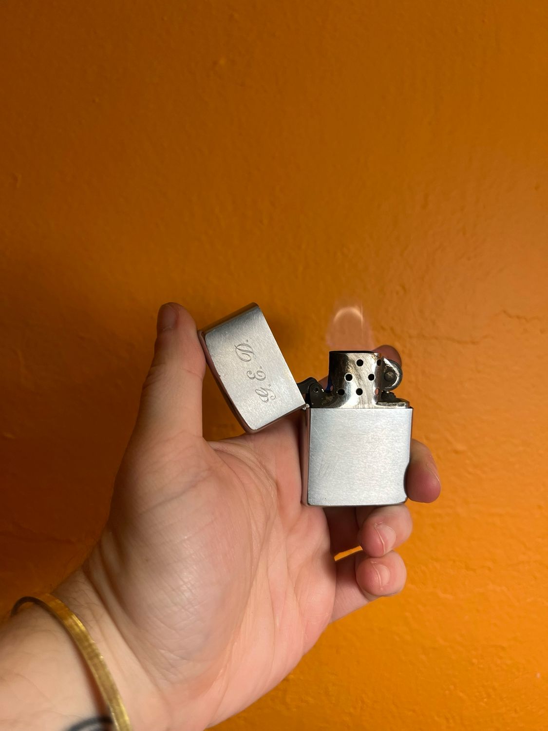 1966 Customized ‘GED’ Zippo Lighter