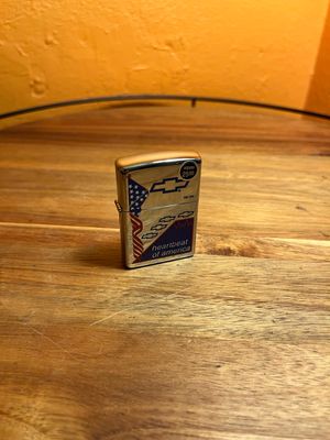 2000 Chevy Heartbeat Of America Sealed Unstruck Zippo Lighter
