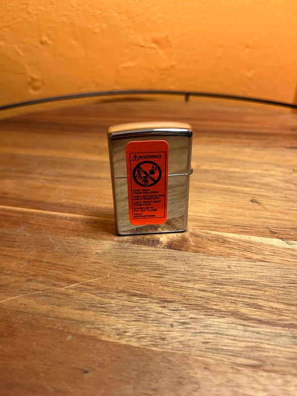 1997 Know When To Say When Sealed Unstruck Zippo Lighter