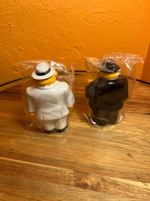 1990s Camel Smokin Joe Hard Pack Salt Pepper Shaker Set