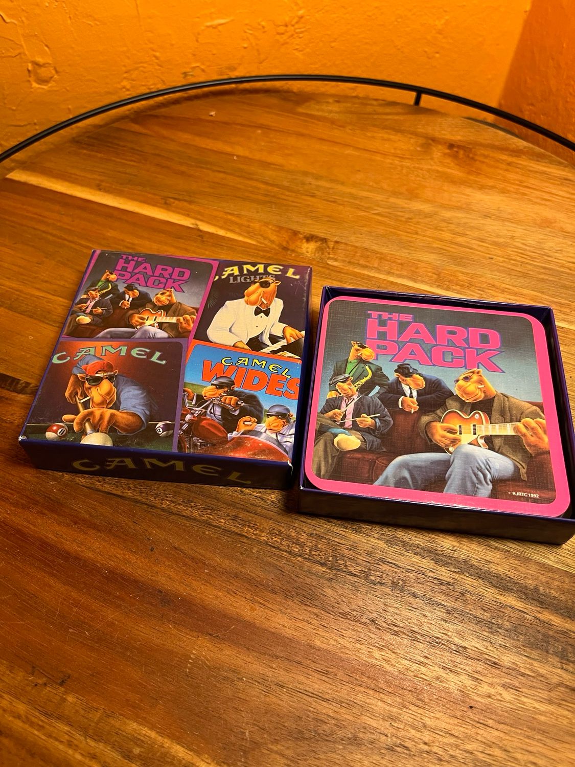 1990s Camel Hard Pack Wides Coaster Set