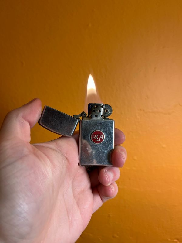 1963 RCA Zippo Slim Lighter