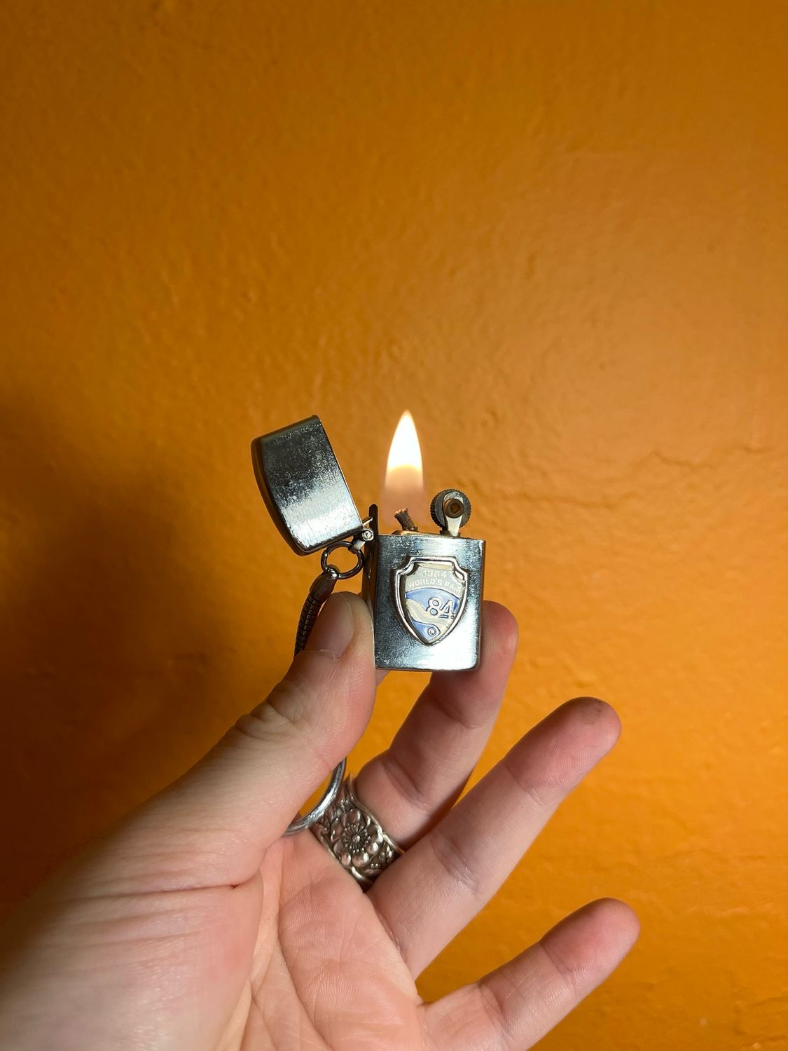 1984 World’s Fair Keychain Lighter