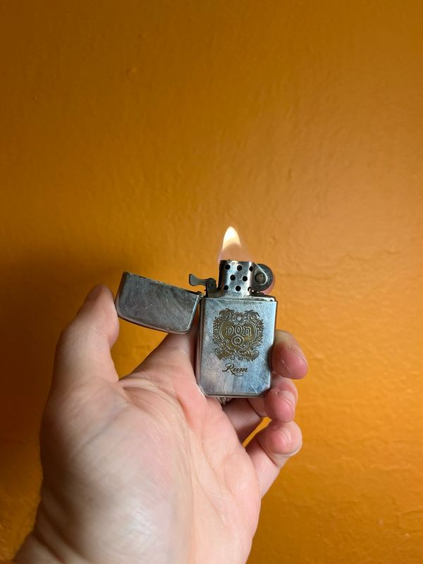 1968 Don Q Rum Zippo Slim Lighter