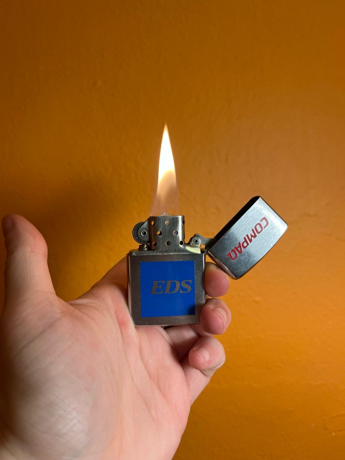 1997 Compaq EDS Zippo Lighter
