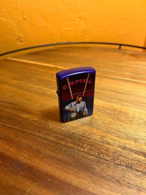 1990s Smokin Joe Camel Tuxedo Zippo Lighter