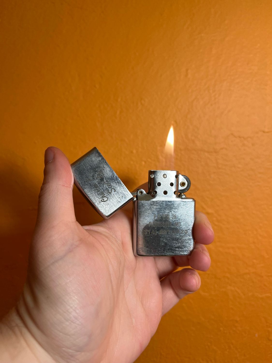 Charles E Scott Co Florissant MO Flip Top Lighter