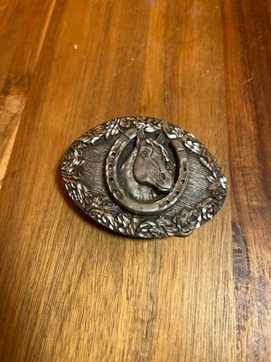1993 EGE Horse Belt Buckle