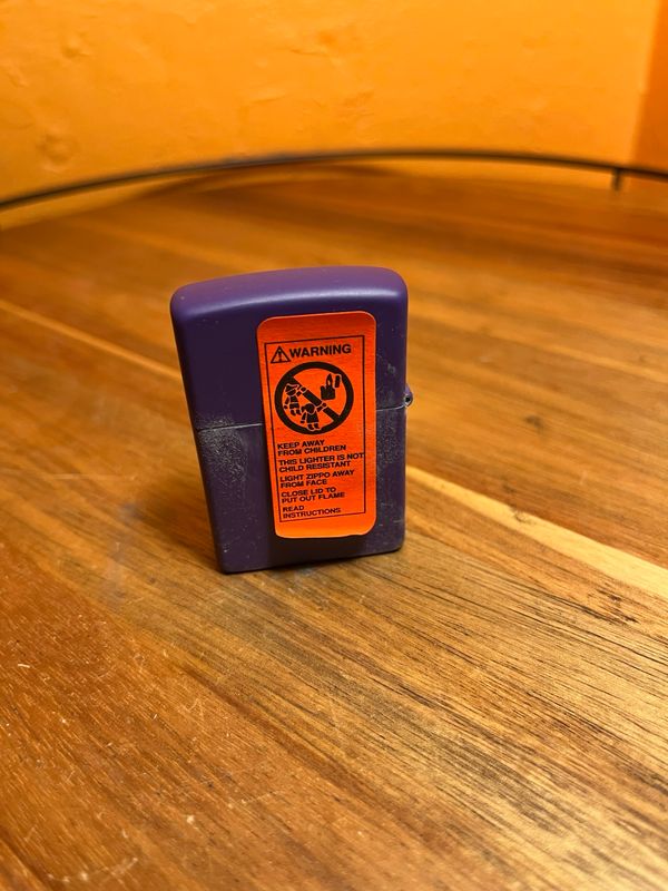 1997 The Hard Pack Band Purple Camel Sealed Unstruck Zippo Lighter