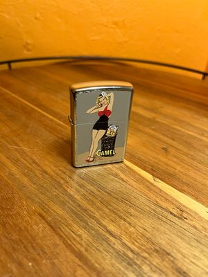 1997 Vintage Pinup Girl Camel Sealed Unstruck Zippo Lighter
