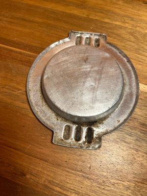 Pioneer Hotel George Gilbertson Fairbanks The Golden Heart Of Alaska Metal Nude Pinup Ashtray