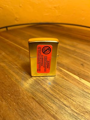 2008 Barrett Smythe Horseshoe Brass Sealed Unstruck Zippo Lighter