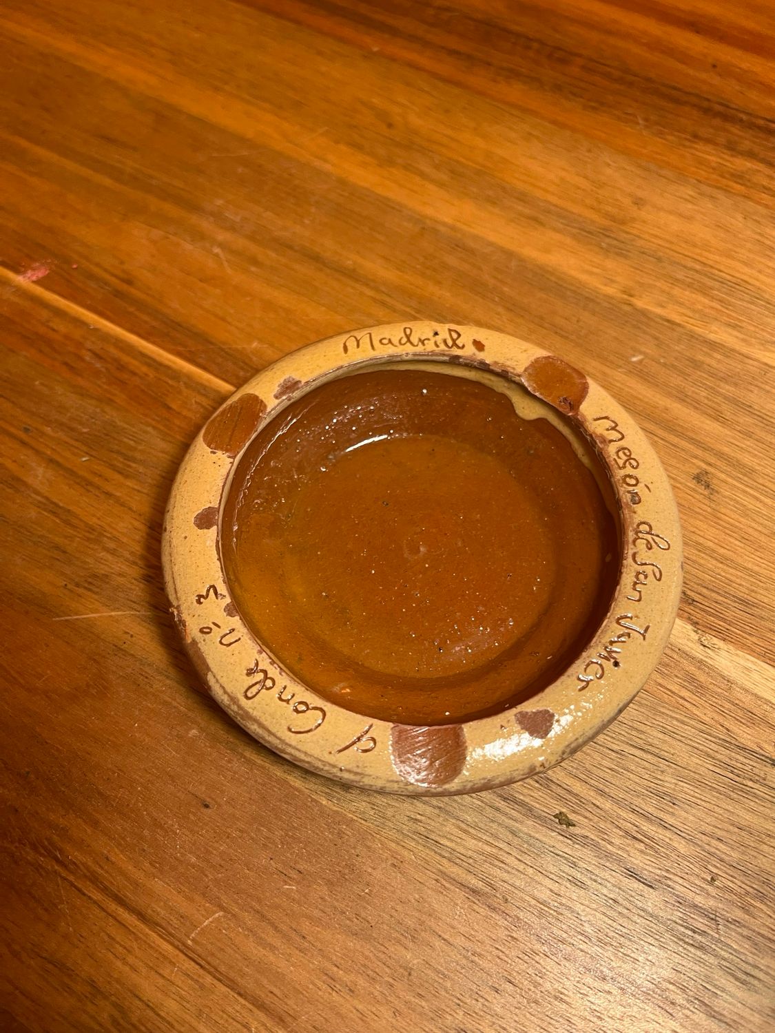 Madrid Spain Souvenir Ashtray