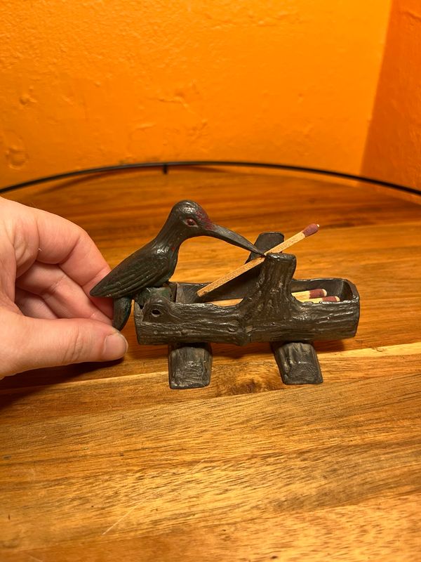 Reliance Rockford Cast Iron Woodpecker Match Picker