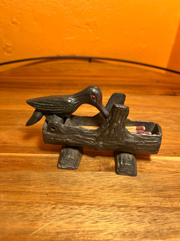 Reliance Rockford Cast Iron Woodpecker Match Picker