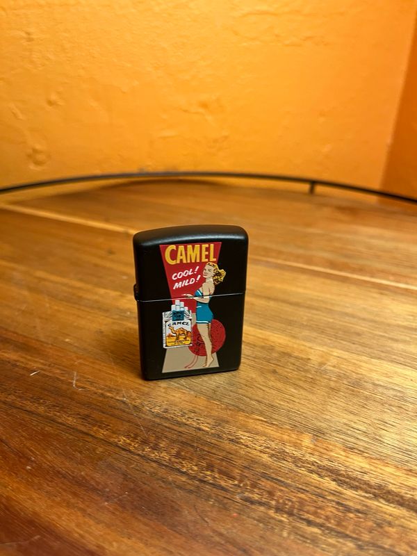 1997 Cool Mild Camel Pinup Zippo Lighter