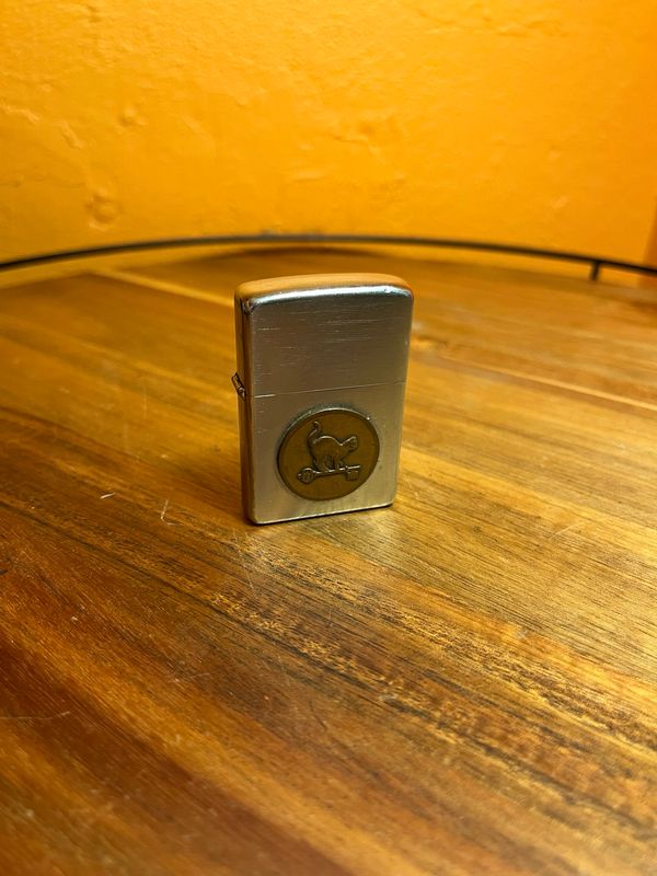 1969 Cat &amp; Key Zippo Lighter