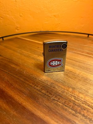 2020 Montreal Canadiens NHL Sealed Unstruck Zippo Lighter