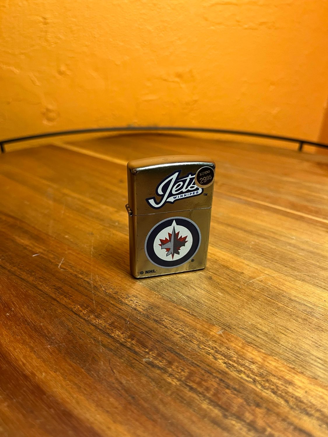2020 Winnipeg Jets NHL Sealed Unstruck Zippo Lighter