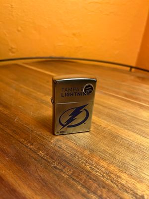 2021 Tampa Bay Lightning NHL Sealed Unstruck Zippo Lighter