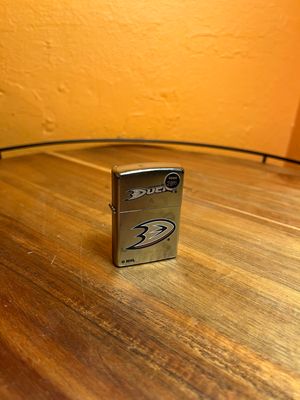 2020 Anaheim Ducks NHL Sealed Unstruck Zippo Lighter