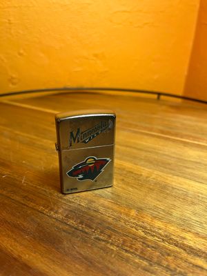 2020 Minnesota Wilds NHL Sealed Unstruck Zippo Lighter