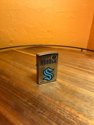 2020 Seattle Krakens NHL Sealed Unstruck Zippo Lighter