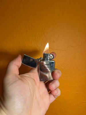 1959 Coral Drilling Company Fort Worth TX Zippo Slim Lighter