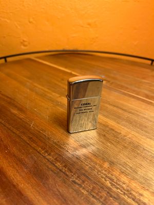 1959 Coral Drilling Company Fort Worth TX Zippo Slim Lighter