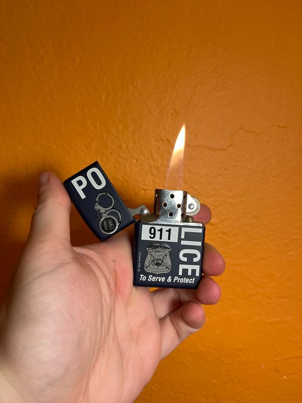 1996 Police 911 Copaganda Zippo Lighter