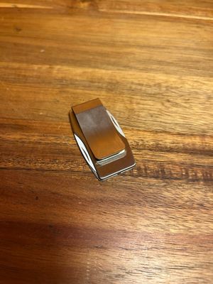 LTV Steel Zippo Money Clip Folding Knife