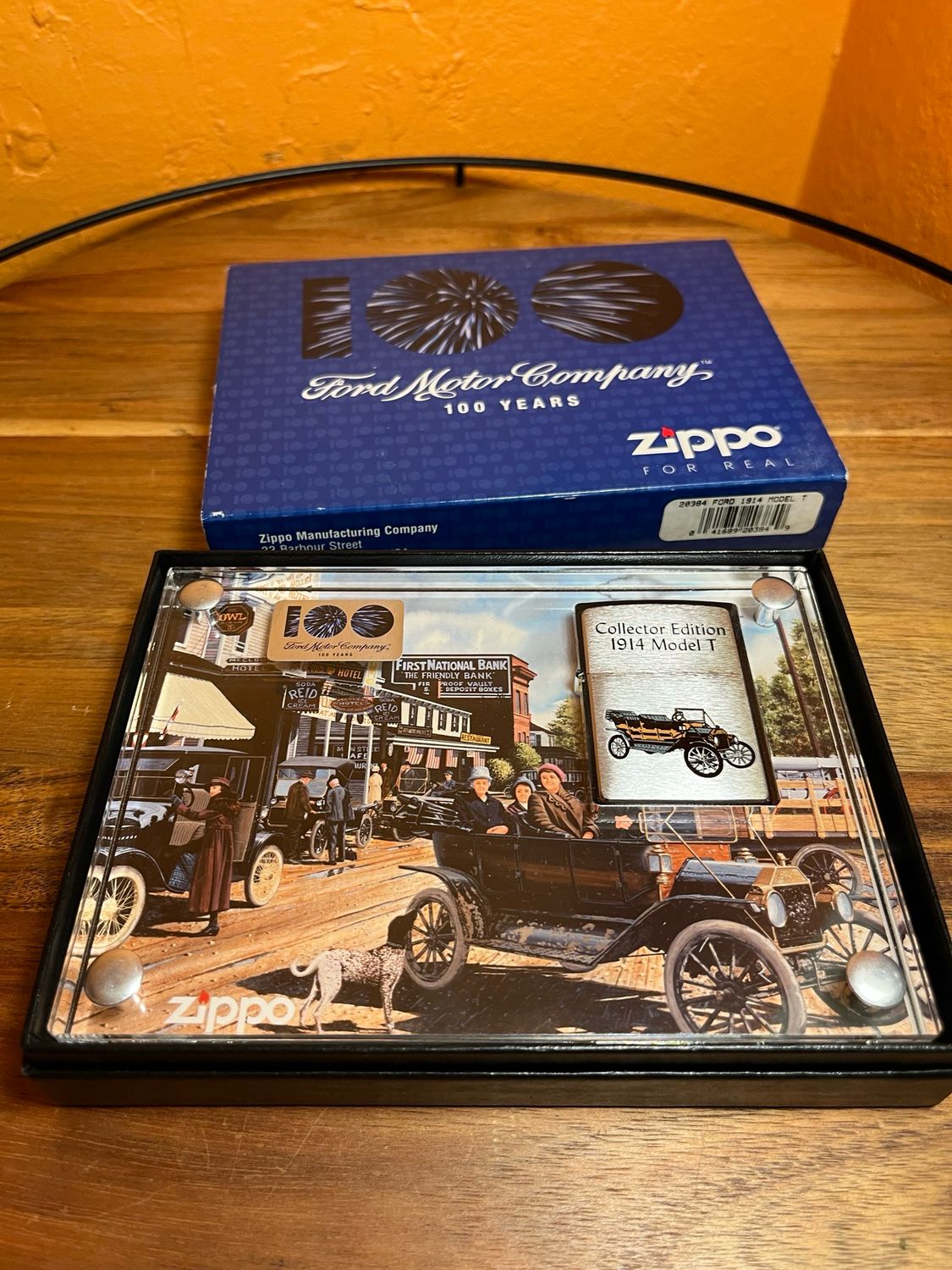 2003 Ford 100 Years Heart &amp; Soul Collection 1914 Model T Zippo Lighter