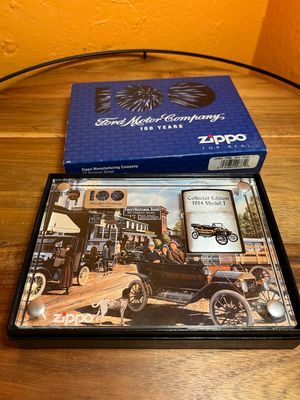 2003 Ford 100 Years Heart &amp; Soul Collection 1914 Model T Zippo Lighter