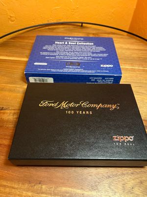2003 Ford 100 Years Heart &amp; Soul Collection 1914 Model T Zippo Lighter