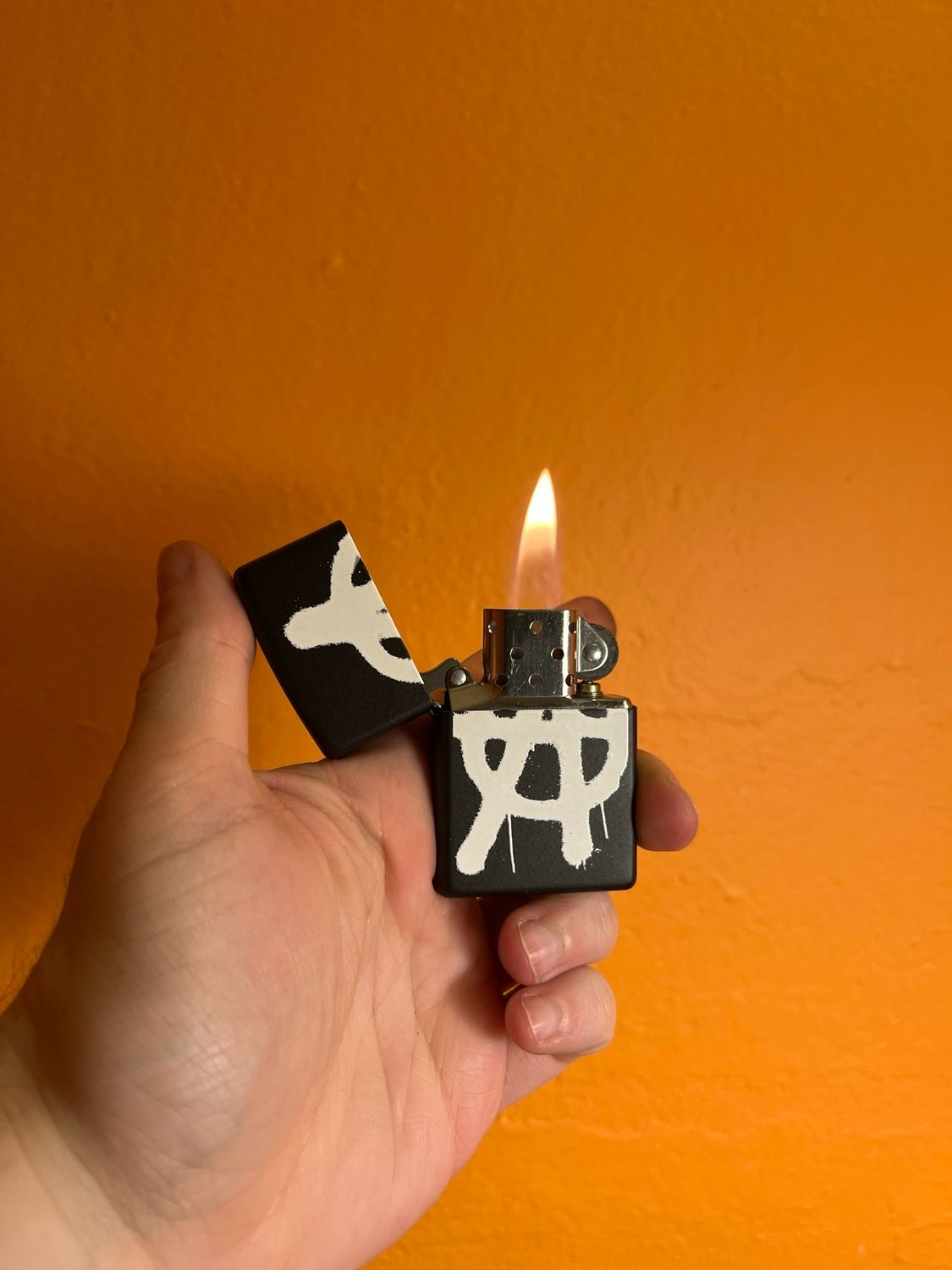 2007 More Anarchy Symbol Zippo Lighter