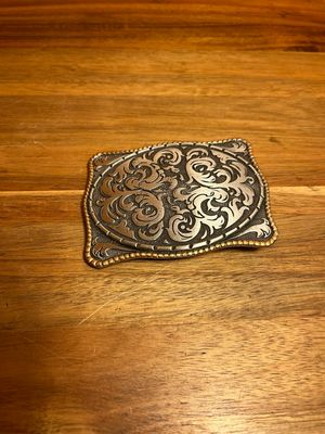 Marlboro Storming Silver Western Promotional Belt Buckle