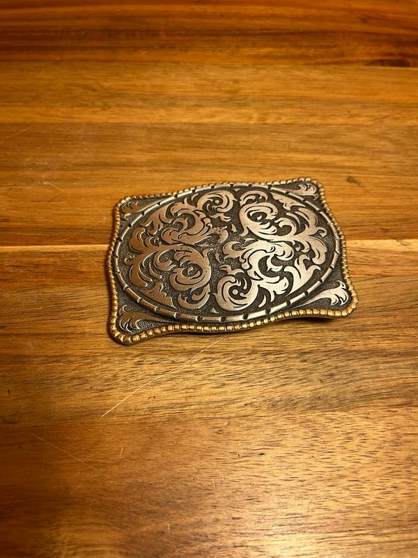 Marlboro Storming Silver Western Promotional Belt Buckle