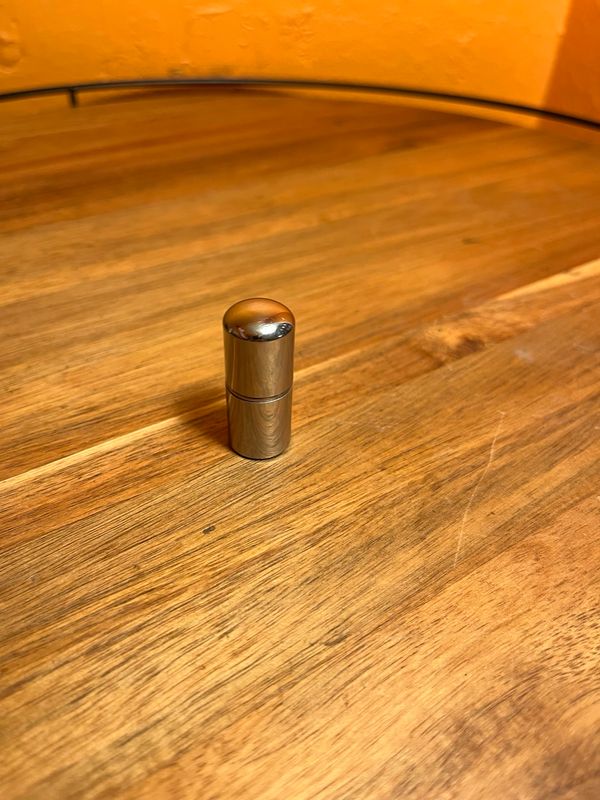 Silver Mini Capsule Lighter