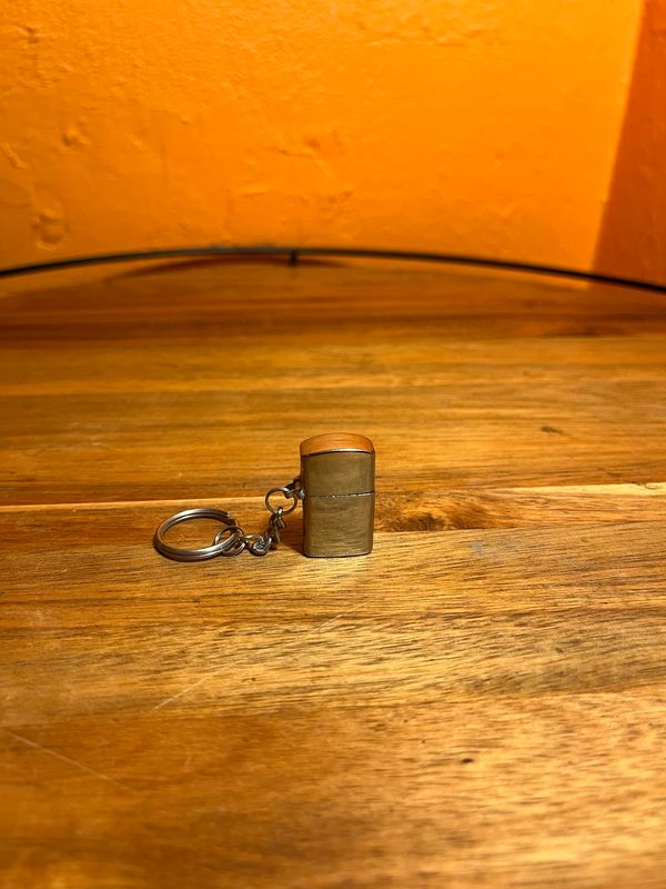 Flip Top Keychain Lighter