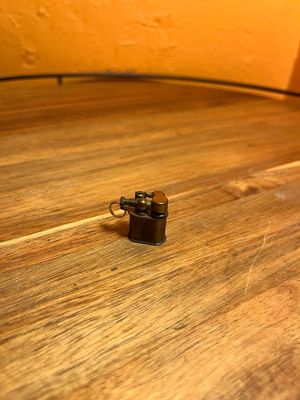 Brass Lift Arm Mini Keychain Lighter