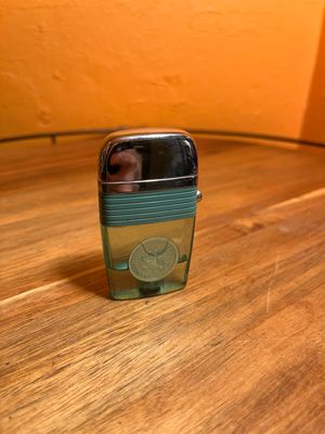 St Christopher Medallion Scripto Lighter