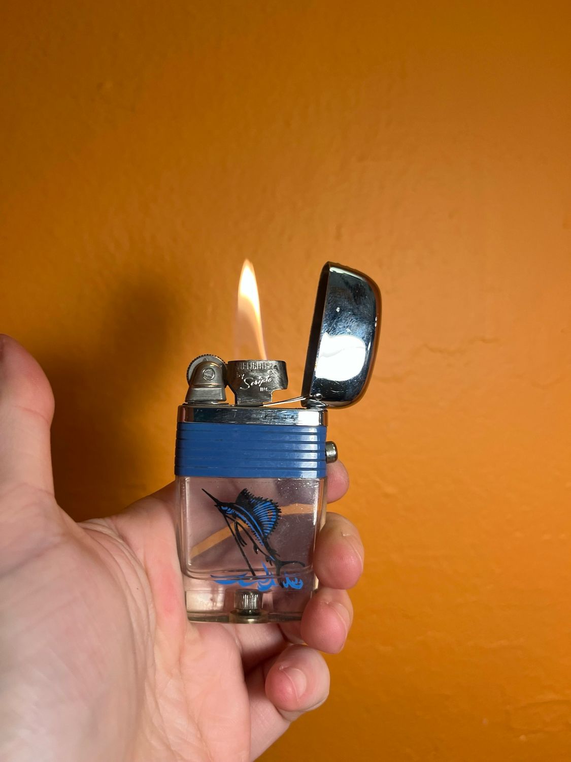 Scripto Marlin Sailfish Deep Water Fishing Lighter